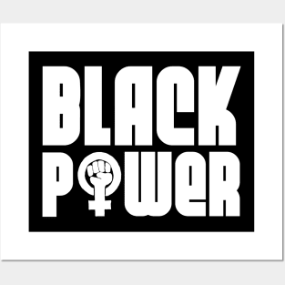 Black Woman Power Posters and Art